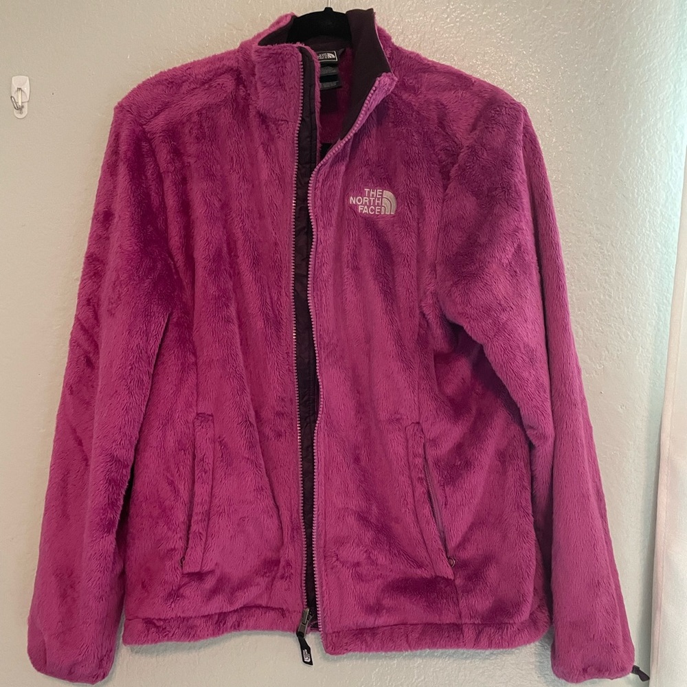 North face soft fleece jacket